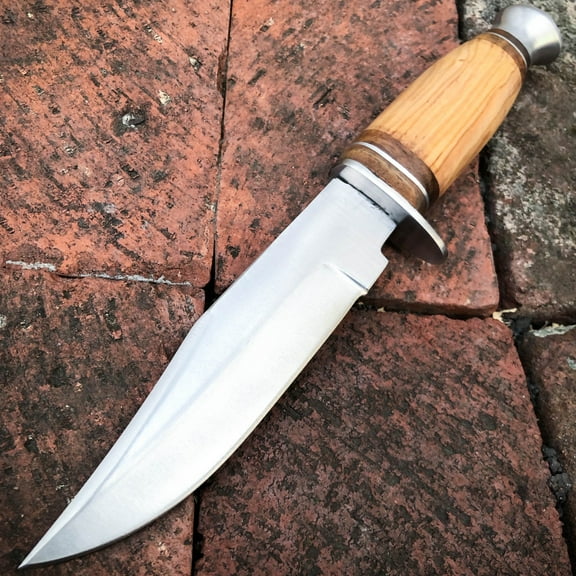 10" Hunting Survival Fixed Blade Skinning Knife Camping w/ Sheath