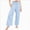 Blue, variant on 10-11 Years Juniors Girls Casual Wide Leg Pants Lightweight Summer Loose Smocked High Waisted Pants Sweatpants Joggers Pants Pink Casual Pants
