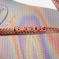 thumbnail image 5 of Havaianas Women's Slim Iridescent Flip Flop Sandals, Ballet Rose, Size 9/10, 5 of 5