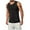 Black, variant on Jgppe Men's Slim Workout Shirts Sleeveless Knit Ribbed Summer Tank Tops Solid Color Muscle Undershirt