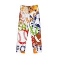 thumbnail image 4 of Daiia Balls Men's Sleep Pant with Pockets and Drawstring,Pajama Pants-X-Large, 4 of 9