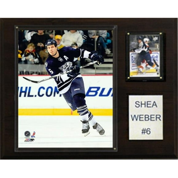 C & I Collectables 1215SWEBER NHL Shea Weber Nashville Predators Player Plaque