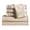 Cream, variant on 1800 Microfiber Bed Sheet Set 6 Piece Bed Sheets Deep Pocket -Full Cream