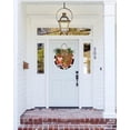 thumbnail image 2 of Watermelon Cow Home Sweet Home Sign Front Door Porch Decorations, Round Rustic Wood Hanging Sign for Farmhouse Porch Outdoor Home Holiday Front Door Sign Decor, 2 of 5