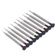 thumbnail image 4 of Watch Repair Manual Screwdriver Set, Better Grip 10Pcs Knurling Watch Repair Screwdriver Set Quick Selection  For Industrial Use, 4 of 8