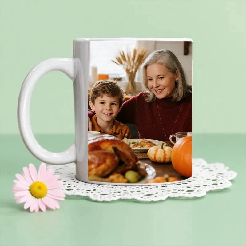 11oz Christmas Photo Gift