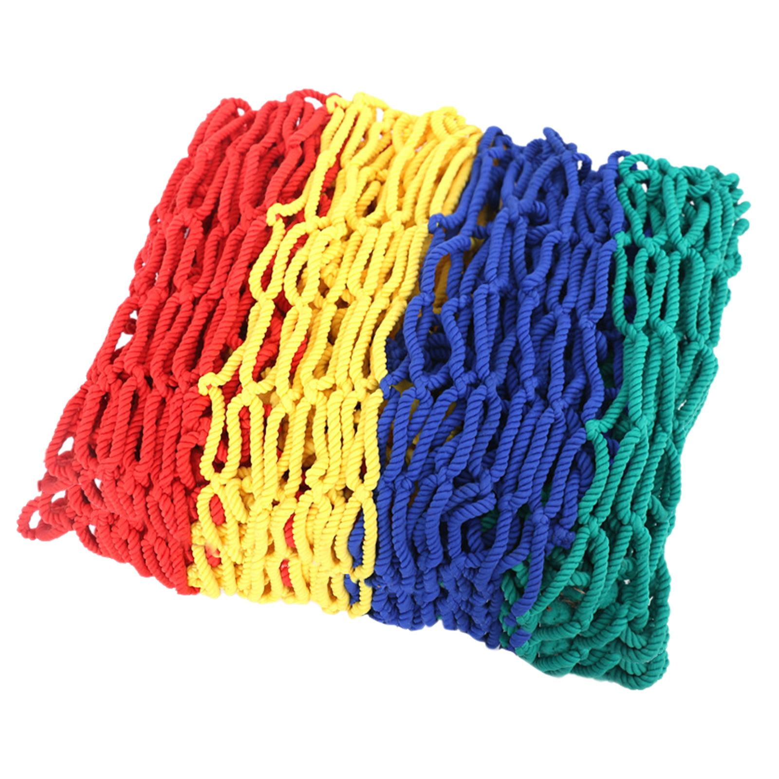 Wswqop Children's Rope Net Garden Net Trellis Balcony Rope Net Anti- Climbing Cargo Net 1x5m 10cm