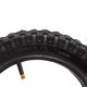 thumbnail image 1 of 4.10 3.50‑4 Tire Inner Tube with TTR87 Bend Valve for 4 Inch Rims with 3.5‑4.1in Width, 1 of 4