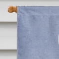 thumbnail image 3 of Caroline's Treasures BB5719CHF Bull Terrier White Welcome Flag Canvas House Size , Large, multicolor, 3 of 4