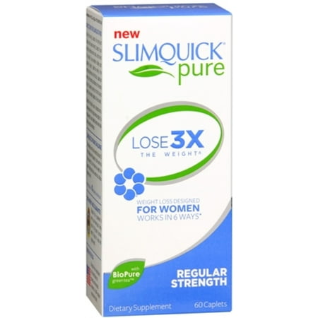 SLIMQUICK ULTRA Fat Burner Caplets 60 Caplets (pack de 2)