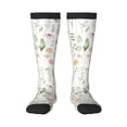 thumbnail image 1 of Balery Wildflower Watercolor 2 Calcetines novedosos Calcetines deportivos Calcetines hasta la rodilla Calcetines de algodón Calcetines originales y geniales, 1 of 6