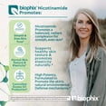 thumbnail image 4 of Biophix B3 Nicotinamide & B5 Pantothenic Acid 1350 mg - Flush-Free Niacin for Skin Health, 120 Vcaps, 4 of 9