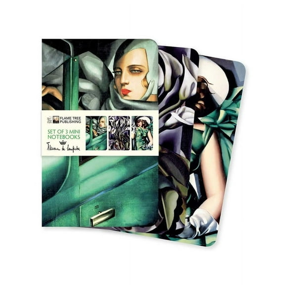 Mini Notebook Collections Tamara de Lempicka Set of 3 Mini Notebooks, (Hardcover)