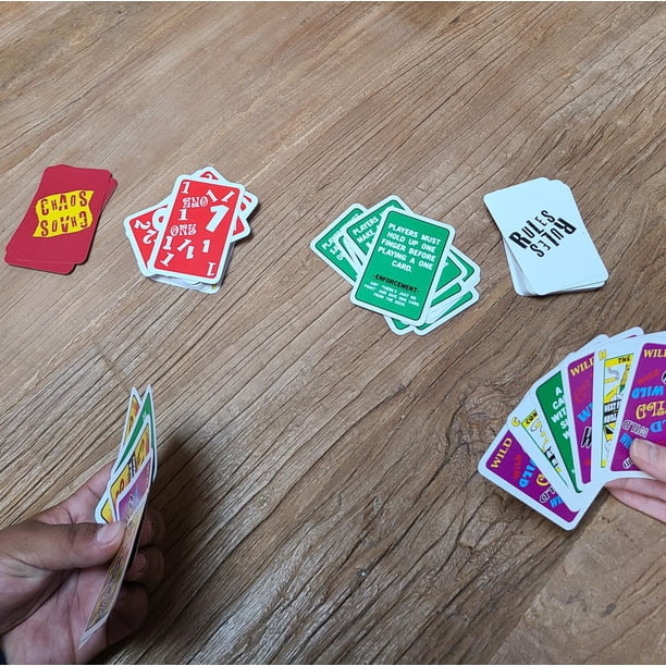 TDC Games Chaos Card Game - 2-6 Players - One deck of Cards