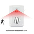 thumbnail image 5 of Altavoz con reproductor de sonido activado por sensor de movimiento con cable USB, descargue sus propios archivos de audio MP3 para reproducir voz y música (blanco), 5 of 5
