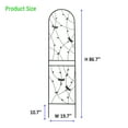 thumbnail image 2 of LiviNest Garden Trellis for Climbing Plants: Rustproof Metal Outdoor Plant Support with Dragonfly Vine Pattern - 4 Pack Decorative Screens for Garden Design & Landscape Decor, 2 of 3