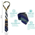 thumbnail image 6 of Men’s Slim Tie – Nordic Style Polyester Necktie, Minimalist Aesthetic for Weddings & Formal Events, 6 of 6