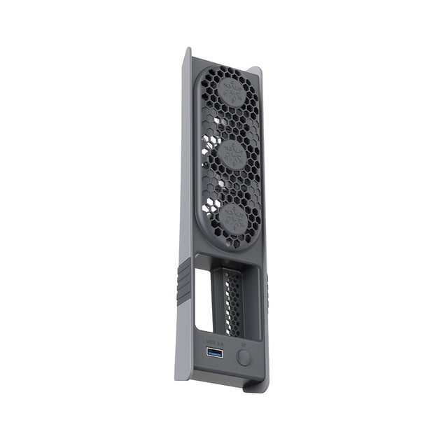Yimiti Cooling Fan For Ps5 Pro With Rgb Lights, 3 Speed Modes & Usb 3.0 For Ps5 Slim,Black