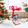 thumbnail image 5 of QTOCIO Christmas Decorations, Christmas Folding Bounce Book Mini Keychain Christmas Pendant, 5 of 5