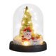 thumbnail image 2 of Árbol De Navidad Led Con Campana De Cristal, Muñeco De Nieve De 5 Pulgadas, Tarro Decorativo Con Base, Decoración Iluminada Para Flores, Centro De Mesa, Fiesta De Navidad En Casa., 2 of 5