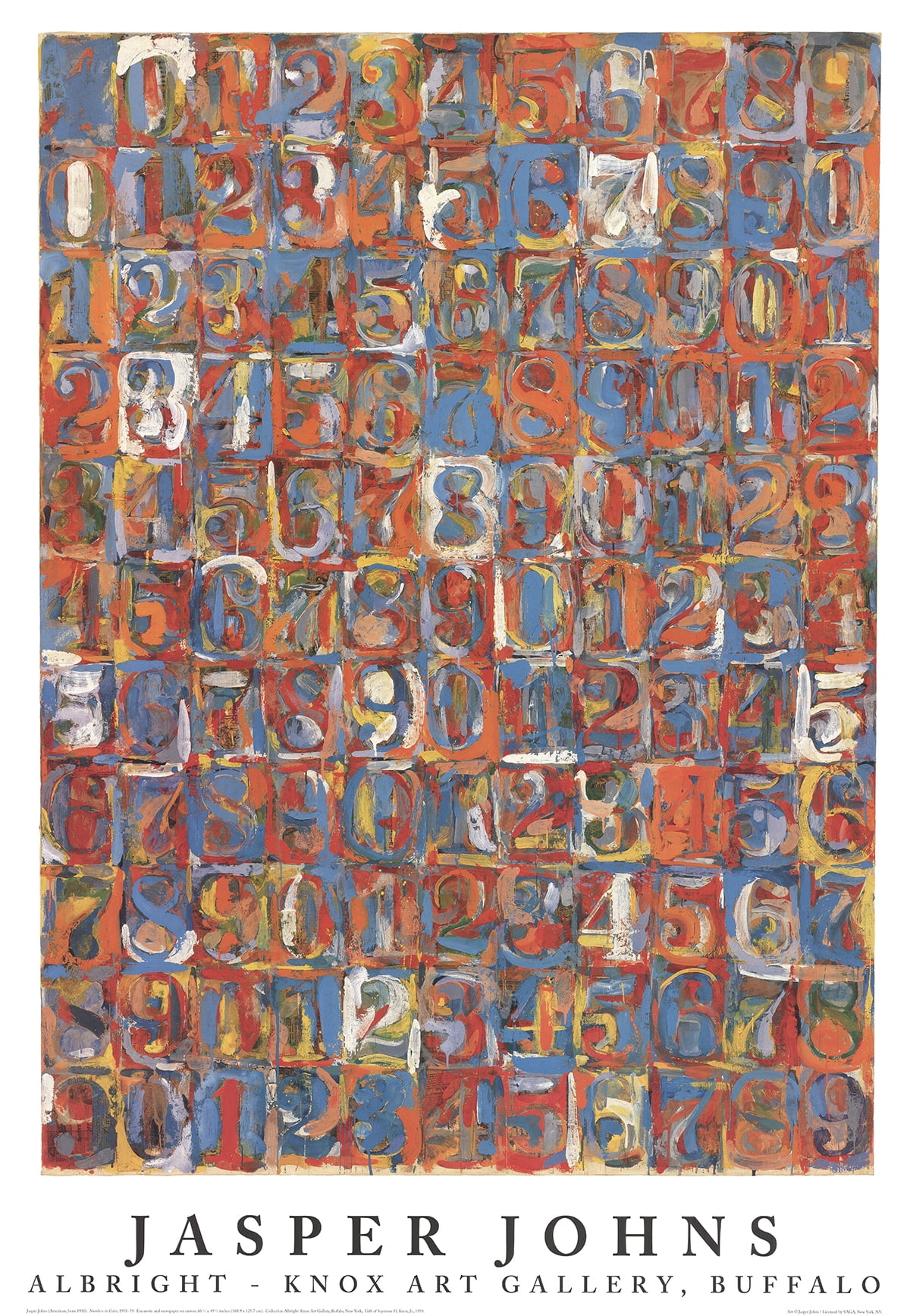 jasper johns numbers jasper johns numbers