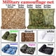 thumbnail image 2 of Red de camuflaje militar para caza, Red de camuflaje para jardín, Pabellón, coche, tienda de campaña, toldo azul, blanco, verde, desierto, beige, 2 of 4