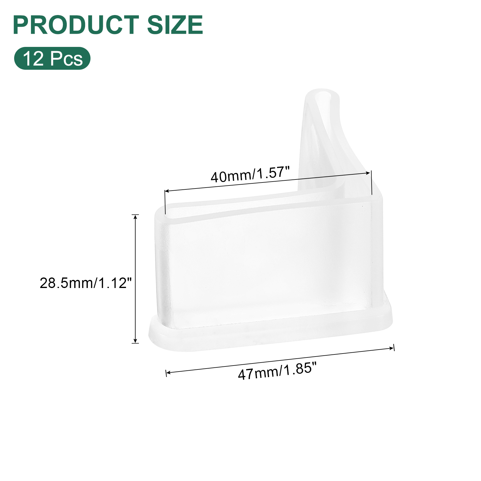 Unique Bargains L Shaped Furniture Angle Pads Floor Anti Slip Black 1.38" x 1.38"