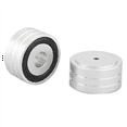 thumbnail image 7 of 8Pcs 40X20mm Aluminum HIFI AMP Speaker Isolation Stand Turntable Feet Pad (Silver), 7 of 7