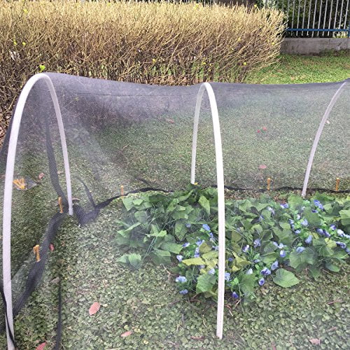 Agfabric Sunblock Shade Cloth Cover for Plants Breathable Insect Screen 8' X 100', Black