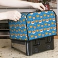 thumbnail image 7 of Daiia Corgi Dog Face Pattern 4 slice Toaster Cover, Toaster Appliance Dust-proof Cover For Kitchen Small Appliance Dust Cover and Fingerprint Protection, 7 of 7