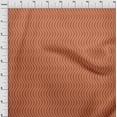thumbnail image 3 of oneOone Silk Tabby Fabric Dot & Waves Block Printed Craft Fabric BTY 42 Inch Wide, 3 of 4