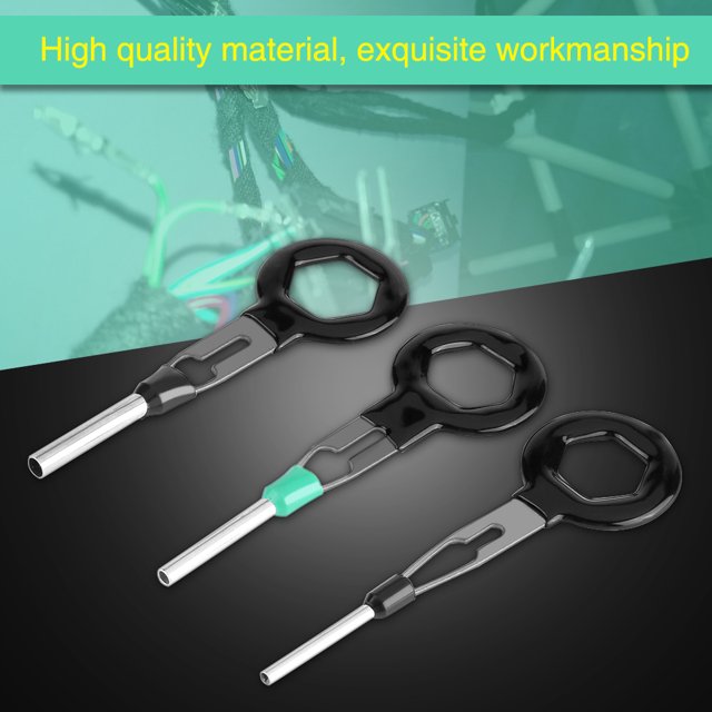 Dispositivo de extracción, 11 Unids Car Harness Wire Plug Terminal Extracción Pick Conector Crimp Pin Back Needle Remove Tool Set EOTVIA No