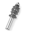 thumbnail image 2 of MYG 12MM,1/2 handle double leaf handrail line woodworking trimming milling cutter, 2 of 9