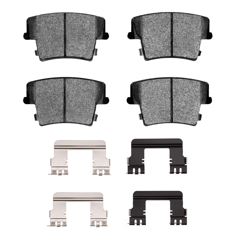 Dynamic Friction Company 1214-1057-12 DFC Heavy Duty Pads and Hardware Kit