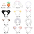 thumbnail image 2 of Doll Accessories DIY Head Decoration Headband Suspender Pants Cartoon Plush Toys Decor Brown Bear Denim Overalls TYPE G, 2 of 8