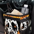 thumbnail image 6 of Spotted Dog Foldable with Lid Leak-Proof Hanging Storage Bag Mini Trash Can Car Trash Bin Trash Can for Car, 6 of 6