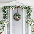 thumbnail image 5 of Wreath Hanger, Adjustable Over The Door Wreath Hanger from 15 to 25 Inches & Wreath Holder & Wreath Door Hanger for Front Door Decor 20 lbs Larger Christmas Decorations Hook (White), 5 of 10