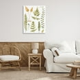 thumbnail image 3 of Stupell Industries Varied Fern Leaves Botanical & Floral Painting Gallery Wrapped Canvas Art Print Wall Art, 30 x 40, 3 of 8