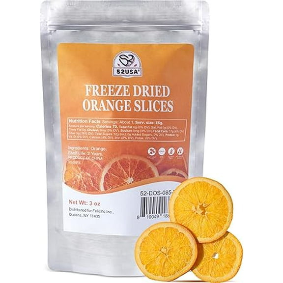 52usa Dried Orange Slices 3oz/85g
