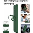 thumbnail image 2 of for Samsung Galaxy A52 5G Phone Case, Ring Stand [360° Rotatable Ring Holder] with 2 Screen Protector, with Full Camera Cover Protection, Silicone Slim Protective Phone Case (Alpine Green), 2 of 10