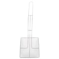 thumbnail image 1 of 1 Pc Durable Square Stainless Steel Slag Scoop Spoon for Cooking And Frying (Silver), 1 of 9