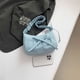 thumbnail image 5 of Bolso bandolera informal personalizado con cordón plisado y encaje perezoso para axila con lazo en el hombro 8119-PZ20240616013163 azul, 5 of 9