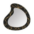 thumbnail image 4 of deevoka Wall Mirror Apartment Entryway Bathroom Modern Makeup Mirror Wall Decoration A, 4 of 9
