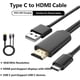thumbnail image 2 of USB C to HDMI adapter(4K@60Hz), C to HDMI cable, USB C to HDMI adapter with charging, 2 of 5
