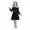 Black, variant on TAIAOJING Girls Dress for Kids Toddler Baby Girls Spring Summer Print Ruffle Long Sleeve Dress Party Cute Dress 2-3 Years