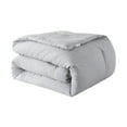thumbnail image 3 of JML Ensemble de Douillette Simple, Ensemble de Lit 6 Pcs en Microfibre Douce Teintée Cationique, Gris Foncé, 3 of 7