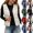 Beige, variant on Fancifize Girls Quilted Lightweight Puffer Vest Kids V Neck Winter Warm Sleeveless Jacket for Layering Coat Outerwear 1-10 Years