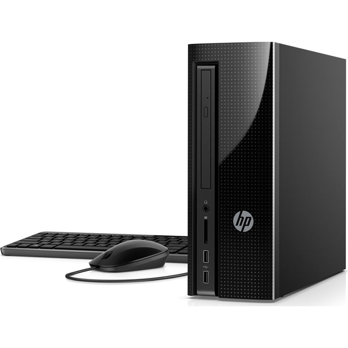 Hp Slimline Desktop 270 A011 Windows 10 Home 7th Generation Amd E2 9000 4 Gb Ddr4 2400 Sdram 1x4 Gb Walmart Com Walmart Com