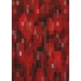 thumbnail image 1 of Ahgly Company Indoor Rectangle Patterned Red Novelty Area Rugs, 5' x 7', 1 of 6