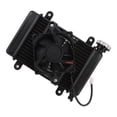 thumbnail image 1 of Radiator Fan, Metal Alloy Water Cooled Radiator Cooler 270mm  for 150cc 250cc Pit Quad Dirt Bike ATV, 1 of 7